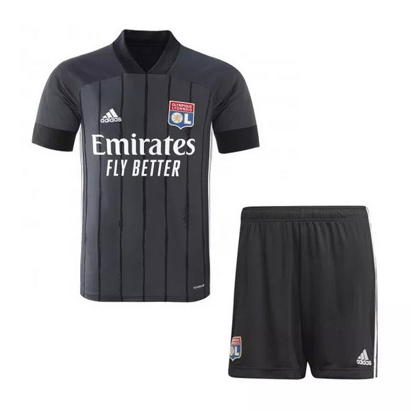 Camiseta Lyon Tercera Niños 2020-2021 Gris